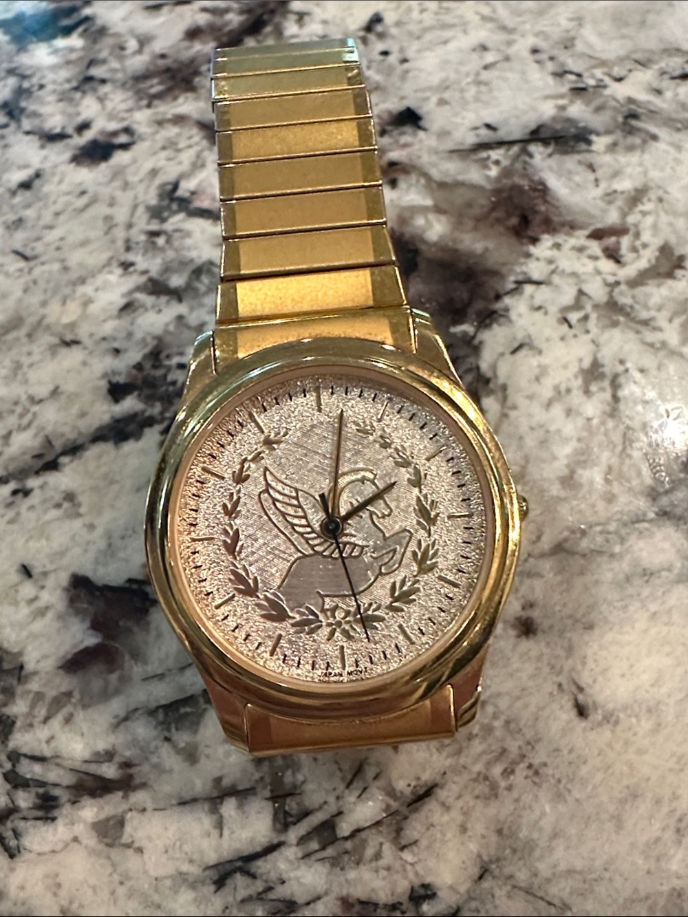 VINTAGE GREEK PEGASUS HELBROS WATCH